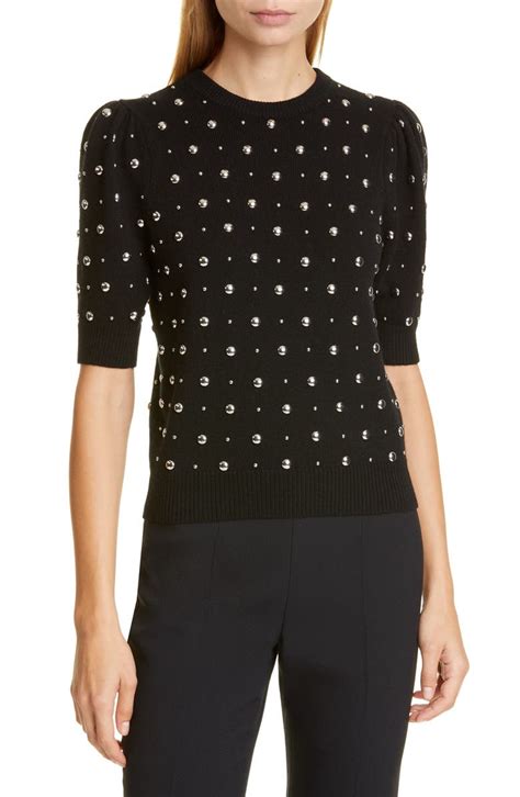 michael kors short sleeve sweater